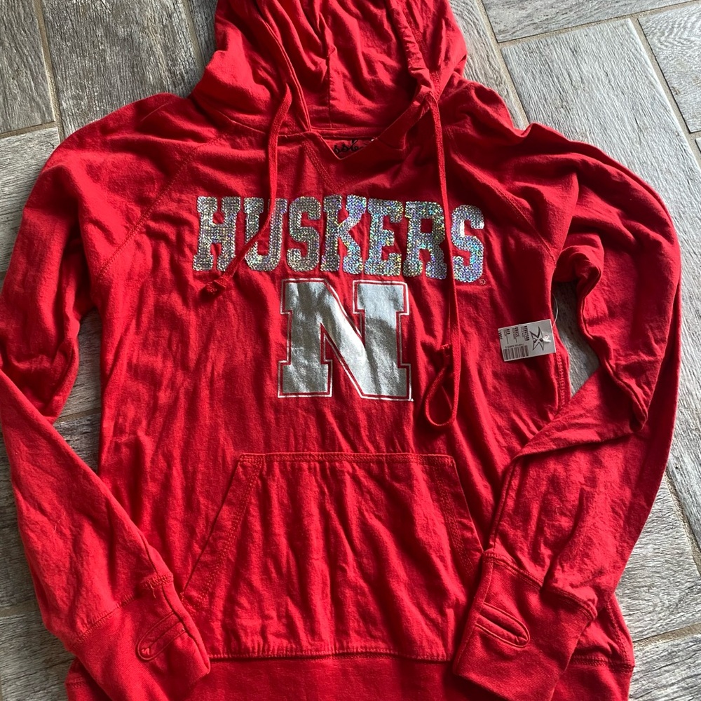 Nebraska Huskers long sleeved tee Large New